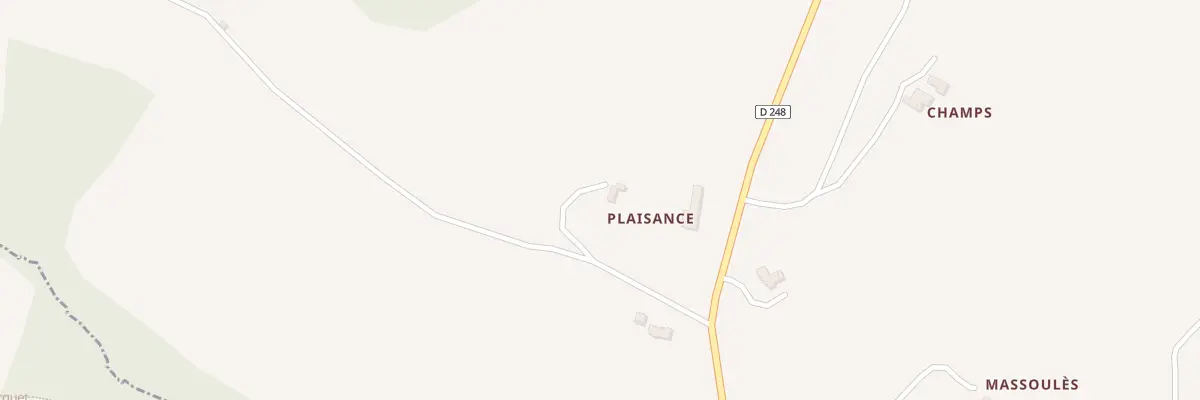 Plan du 5000 Plaisance à Saint-Urcisse