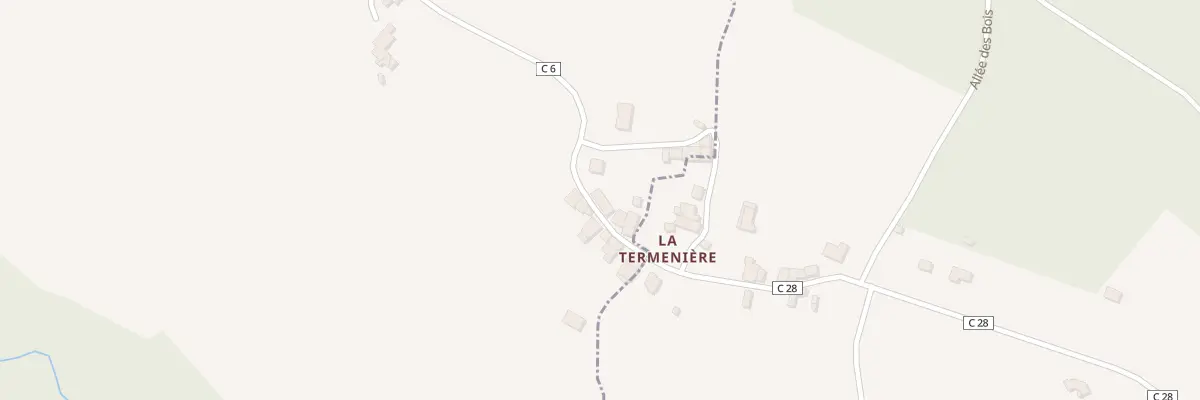 Plan du 8 La Termenière à Saint-Mathieu