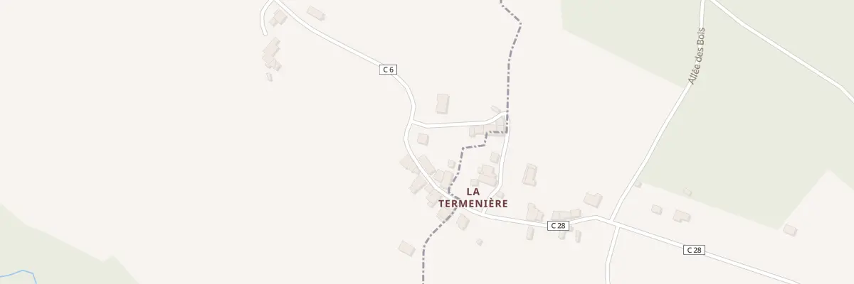 Plan du 6 La Termenière à Saint-Mathieu