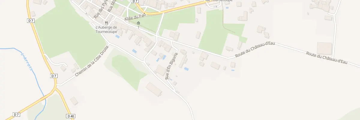 Plan du 3 Rue d’En Bigorre à Tournecoupe