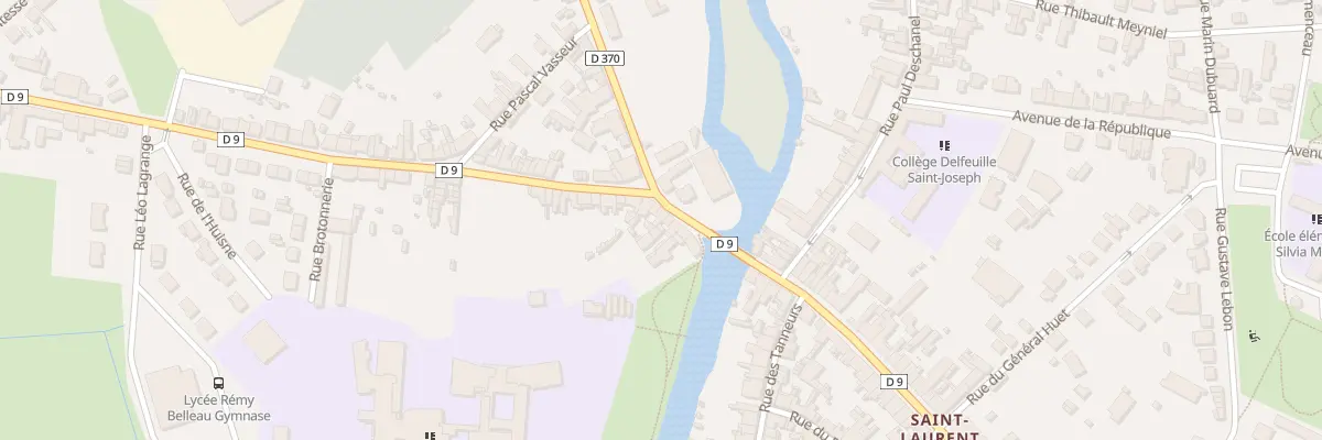 Plan du 9 Rue Bretonnerie à Nogent-le-Rotrou