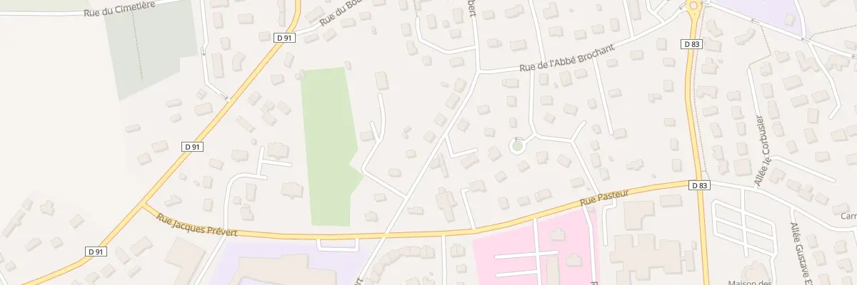 Plan du 246 Rue Marie Lambert à Bourg-Achard