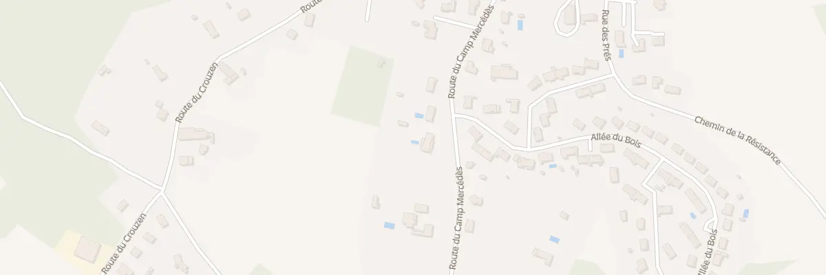 Plan du 300 Rte du Camp Mercedes à Bassillac et Auberoche