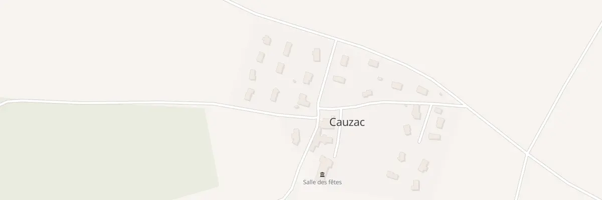 Plan du 5006 Tricheries à Cauzac