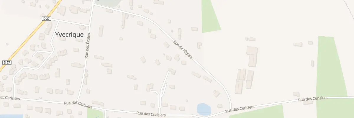 Plan du 237 Rue de l’Eglise à Yvecrique