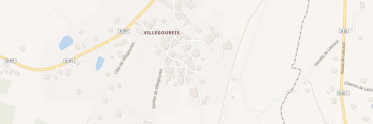 Plan du 9 Centre de Villegoureix à Chassenon