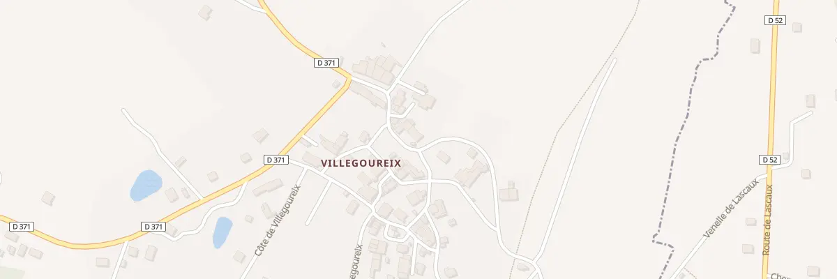 Plan du 17 Tra de Villegoureix à Chassenon
