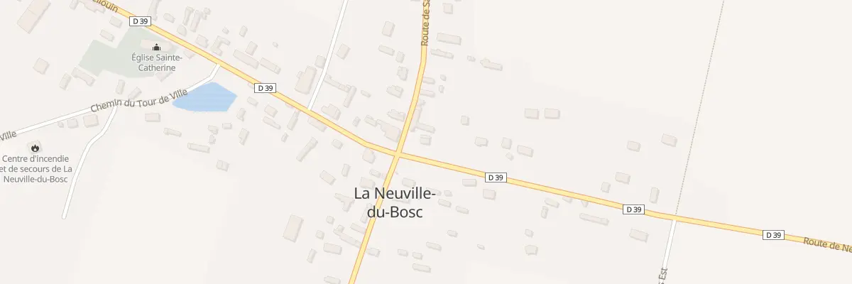 Plan du 2 Rte du Neubourg à La Neuville-du-Bosc