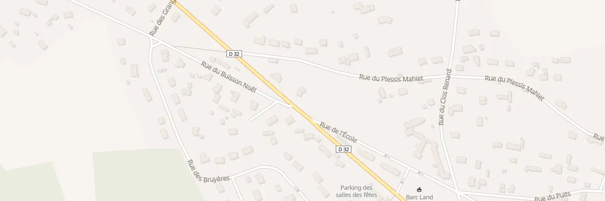 Plan du 2A Rue du Plessis Mahiet à Barc
