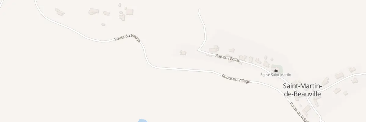 Plan du 335 Rue de l’Église à Saint-Martin-de-Beauville