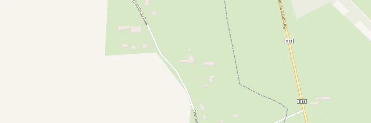 Plan du 575 Che du Ruet à Saint-Denis-des-Monts
