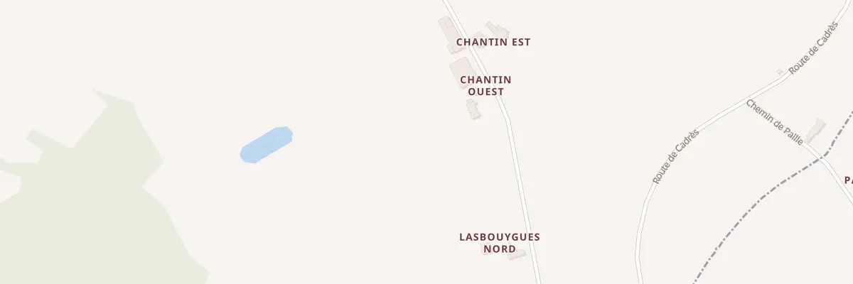 Plan du 9005 Chantin-Ouest à Villeneuve-sur-Lot