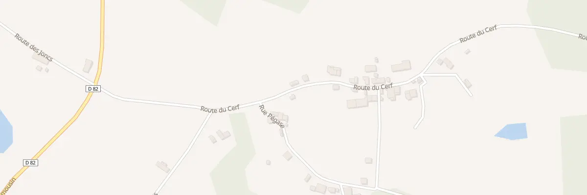 Plan du 106 Mazeroux Sud à Milhac-de-Nontron