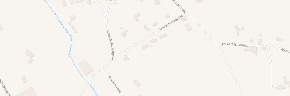 Plan du 106 Rte de Pradelles à Saint-Sylvestre-sur-Lot