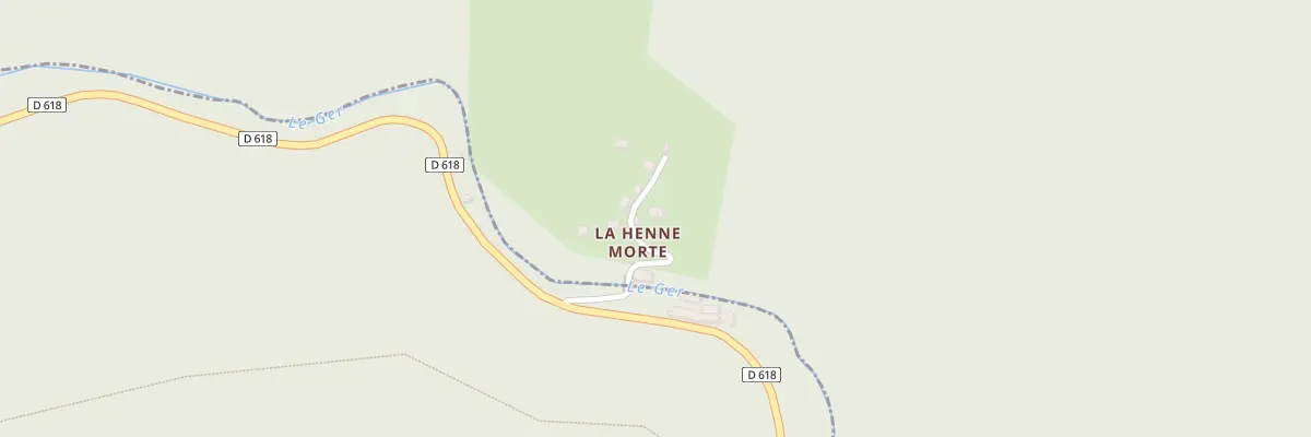 Plan du 91 Hennemorte à Razecueillé
