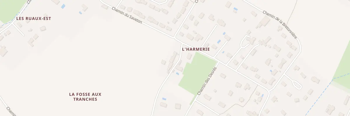 Plan du 3 Che De La Fosse Aux Tranches à Véretz