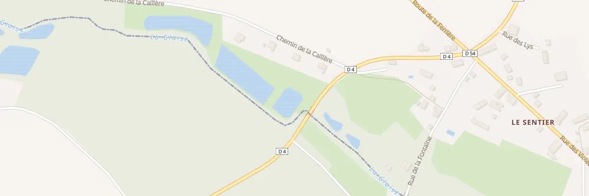 Plan du 1 Chem de la Cailliere à Saint-Laurent-en-Gâtines