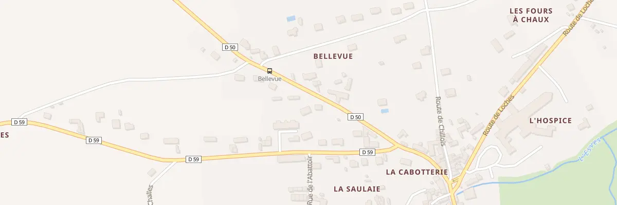 Plan du 1T Rue Jean Monnet à Ligueil