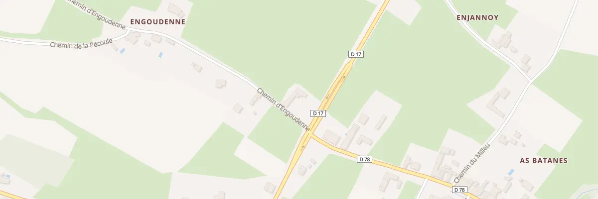 Plan du 56 Che d’Engoudenne à Anan