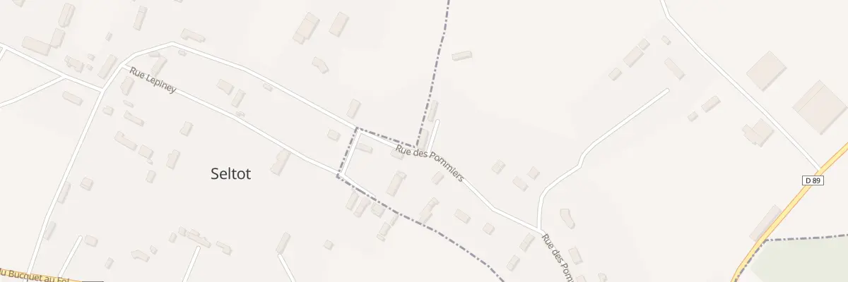 Plan du 12 Rue des Pommiers à Étalleville