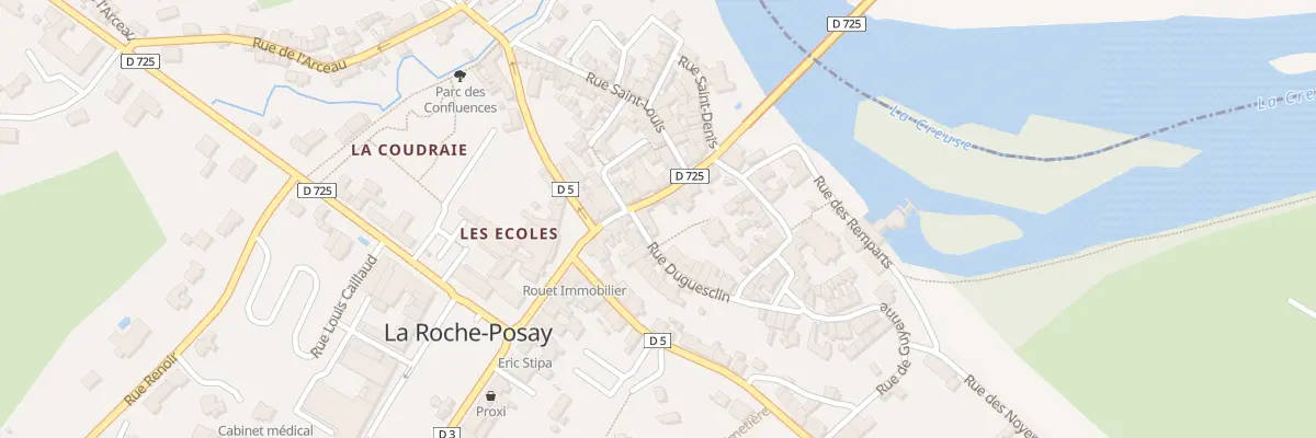 Plan du 8B Rue Bourbon à La Roche-Posay
