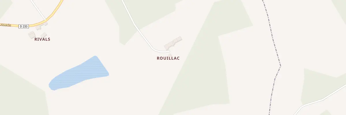 Plan du 249 Che de Rouillac à Savignac-sur-Leyze