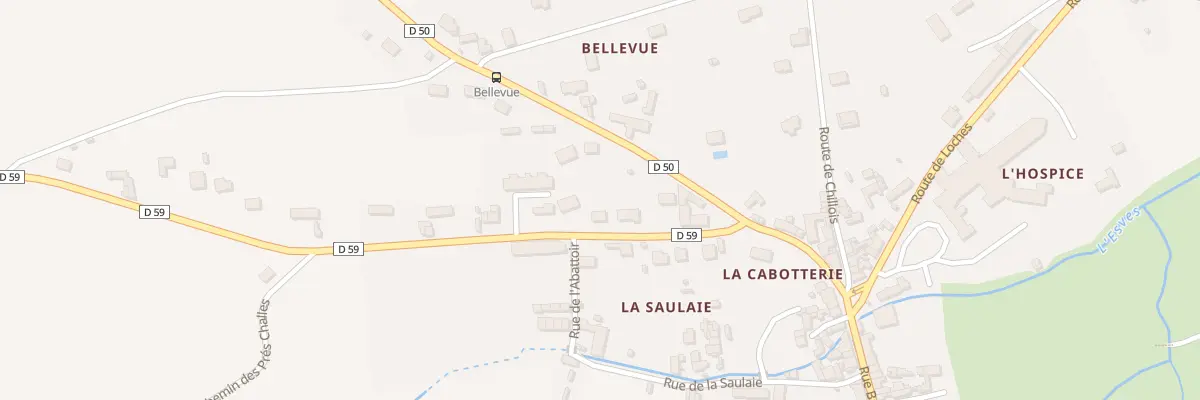 Plan du 1B Rue Jean Monnet à Ligueil