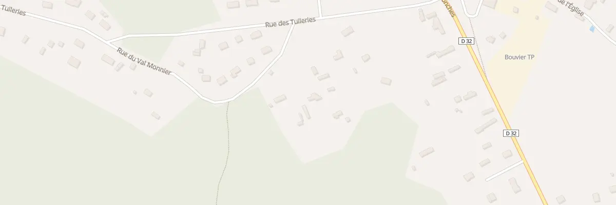 Plan du 1 Rue du Val Monnier à Barc
