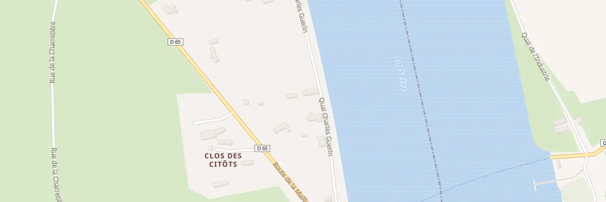 Plan du 5124 Quai Charles Guerin à Heurteauville