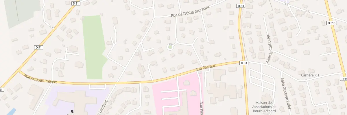 Plan du 130 Rue du Moulin de l’Abbaye à Bourg-Achard