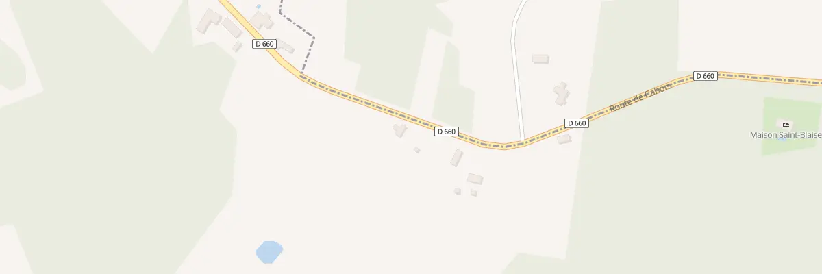 Plan de Fonforet Sud à Rampieux