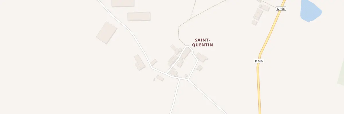 Plan du 5094 Saint Quentin à Lesterps