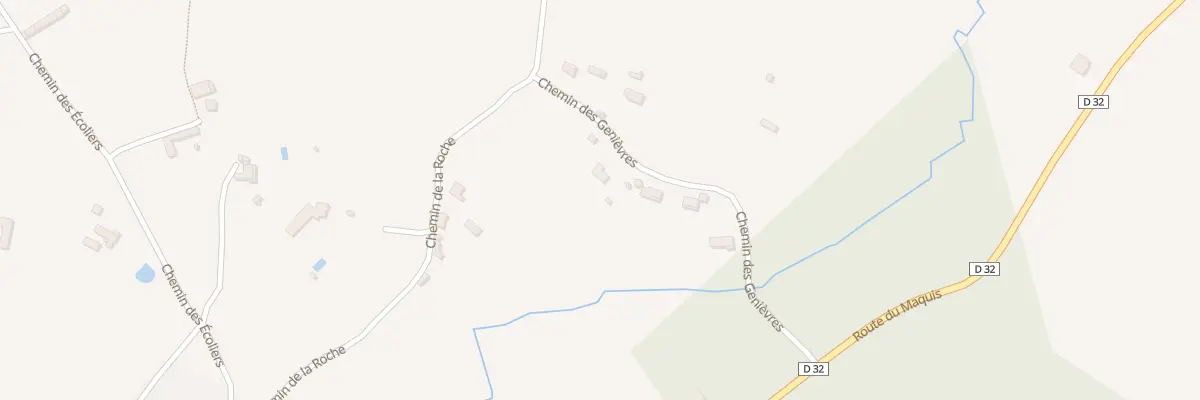 Plan du 14A Font Pissarrotte à Val de Louyre et Caudeau