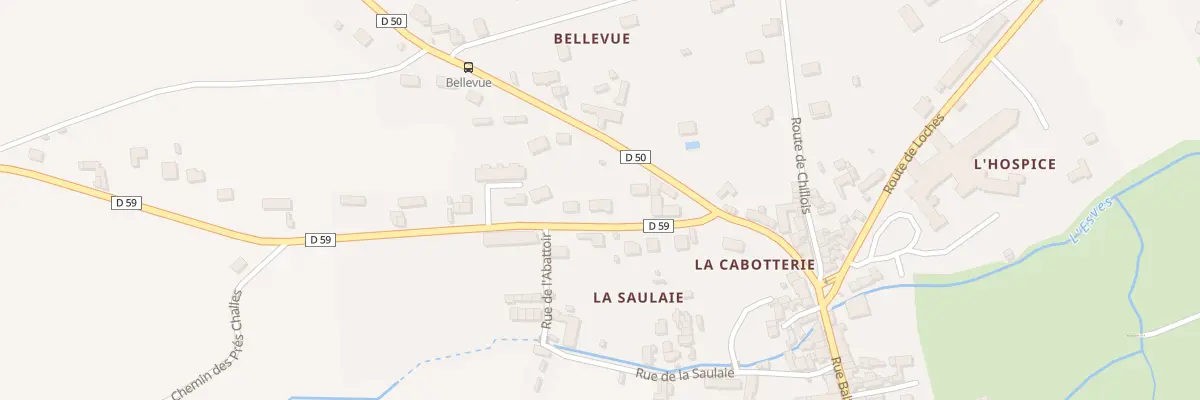 Plan du 1 Rue Jean Monnet à Ligueil