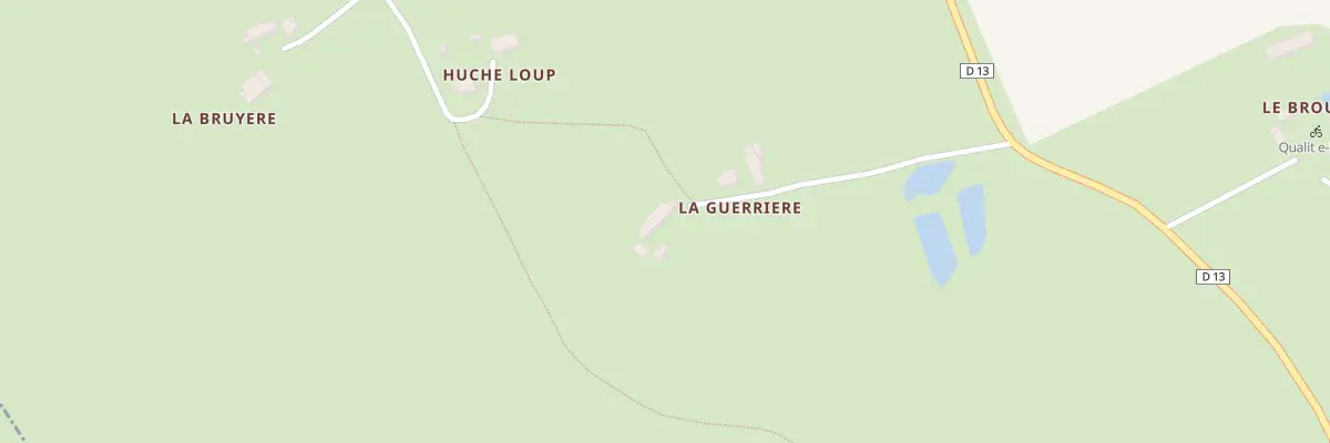 Plan du 2 La Guerriere aux Étilleux