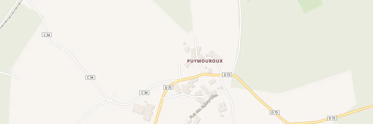 Plan du 5404 Puymoroux à Cussac