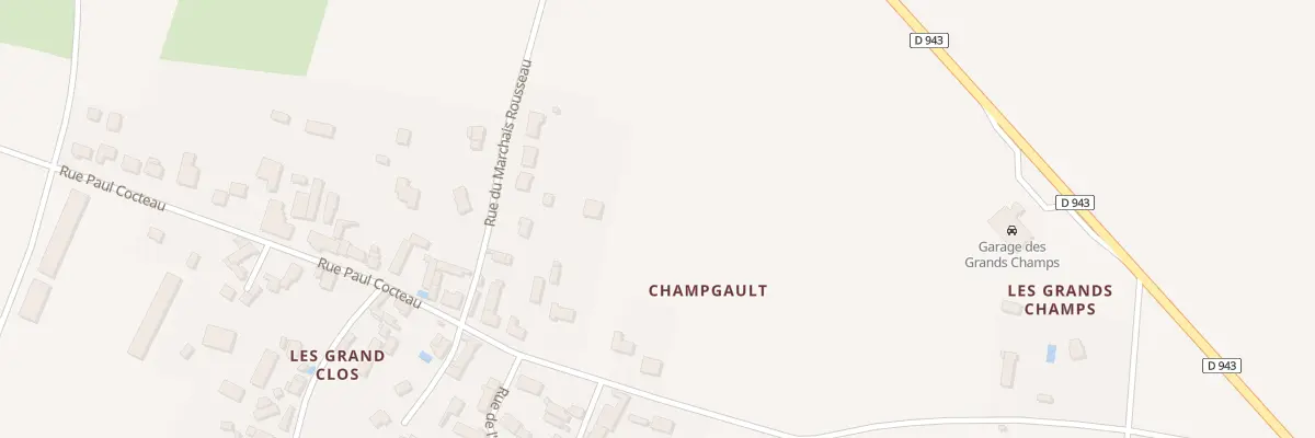 Plan du 56 Rue Paul Cocteau à Esvres