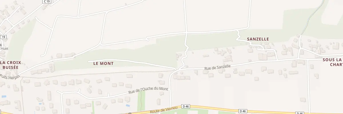 Plan du 6 Rue de Sanzelle à Vouvray