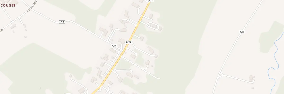 Plan du 1297 Rte du Vignoble à Donzac