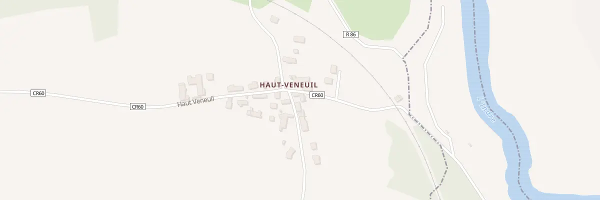 Plan du 22 Haut Veneuil à Esvres