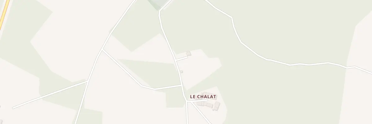 Plan du 5000 Le Chalat à Vayres