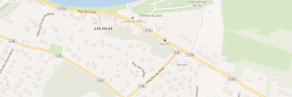Plan du 7 Rue Des Sables à Véretz