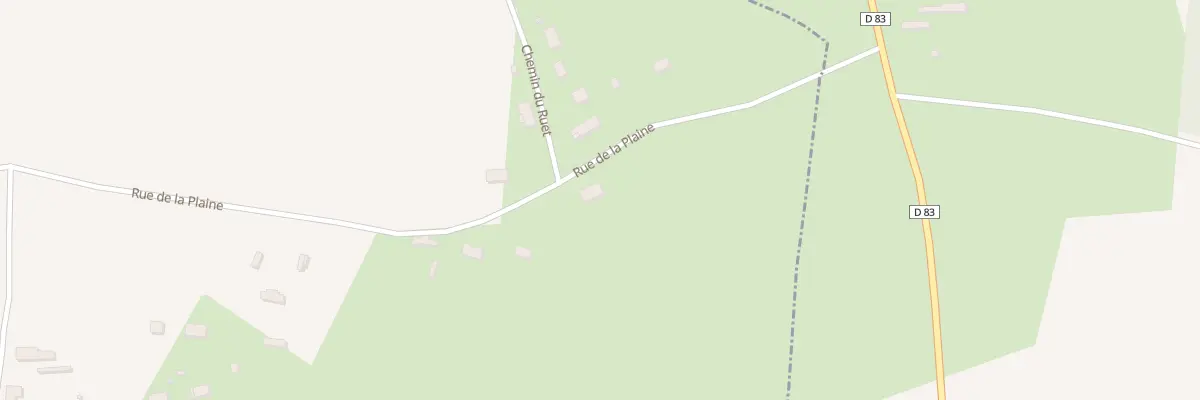 Plan du 1510 Rue de la Plaine à Saint-Denis-des-Monts