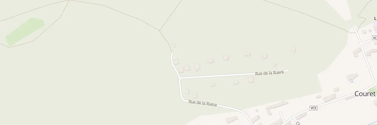 Plan du 12 Rue de la Ruere à Couret
