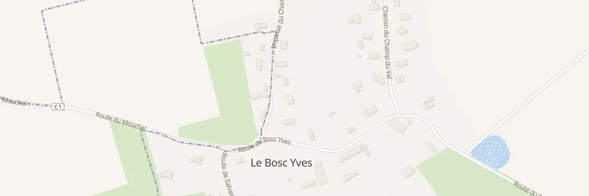 Plan du 9000F Le Boscquives à Saint-Éloi-de-Fourques