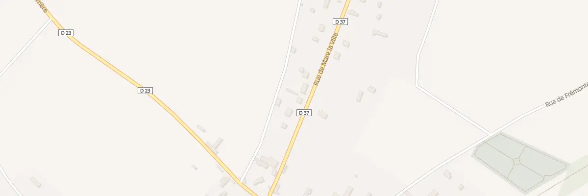 Plan du 7 Rue de Mare la Ville au Fidelaire