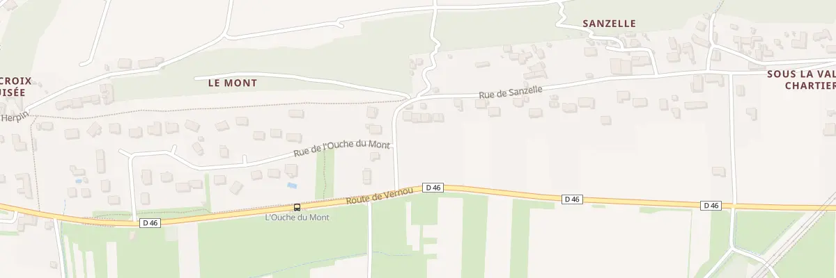 Plan du 3 Rue de Sanzelle à Vouvray