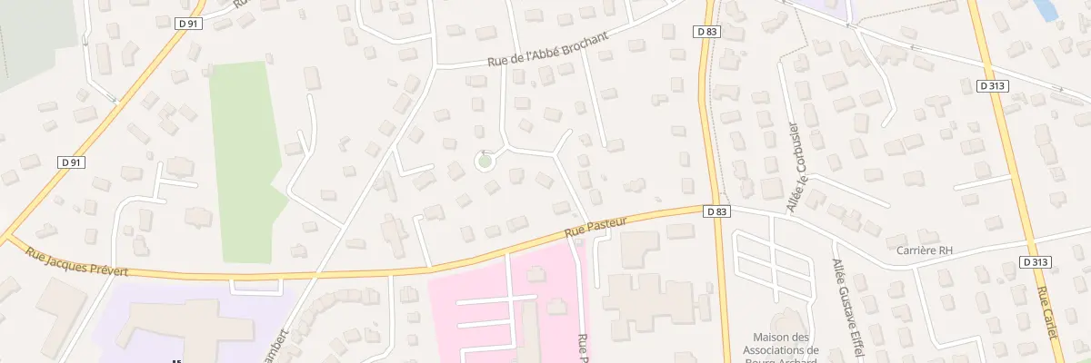 Plan du 176 Rue du Moulin de l’Abbaye à Bourg-Achard
