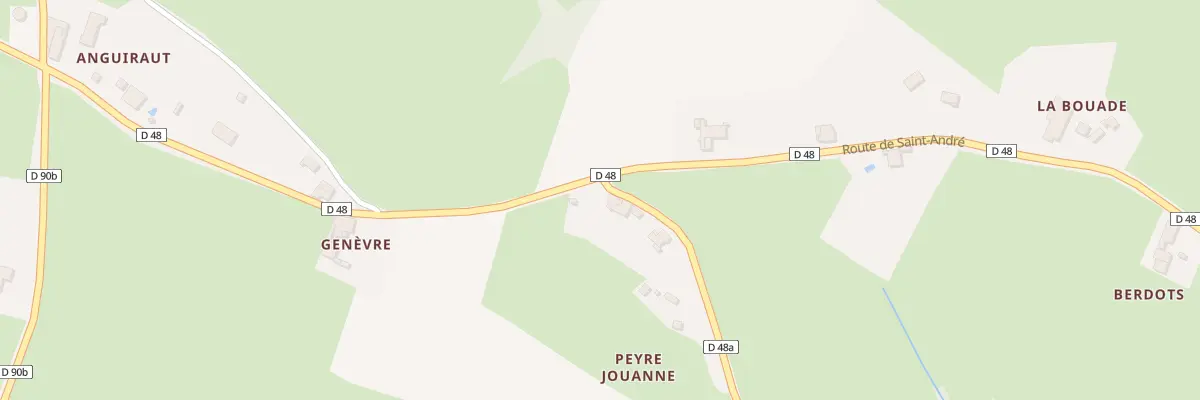 Plan du 30 Che de Sainte Rame à Lilhac