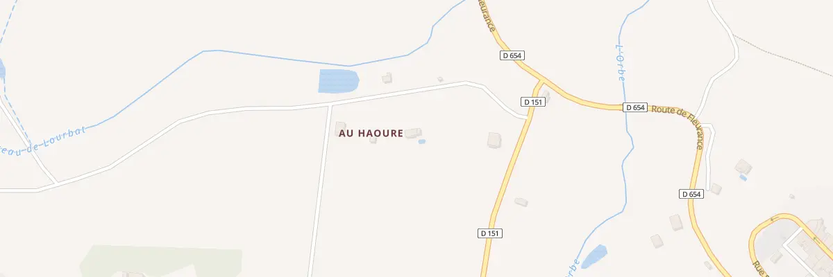 Plan du 250 Vc 5 à Monfort